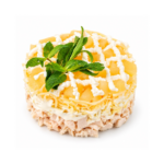 Салат "Курица с ананасами"