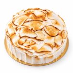 Пирог творожно-песочный с лимоном и меренгой